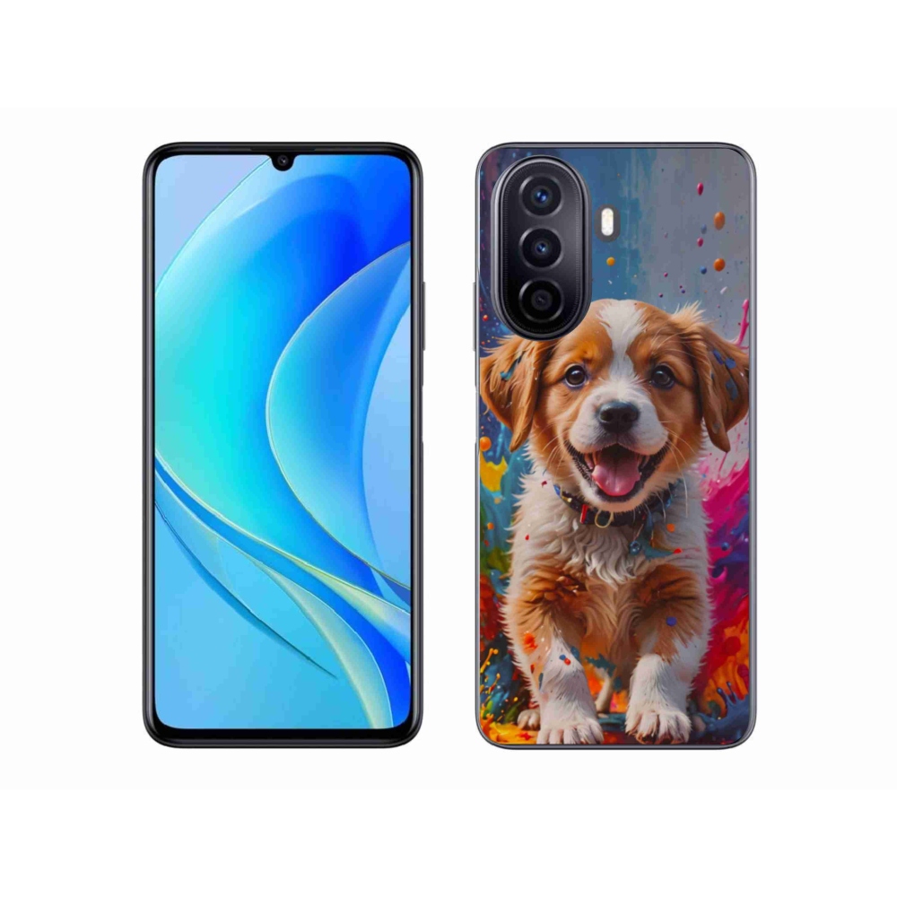 Gelový kryt mmCase na Huawei Nova Y70 - roztomilé štěně 3