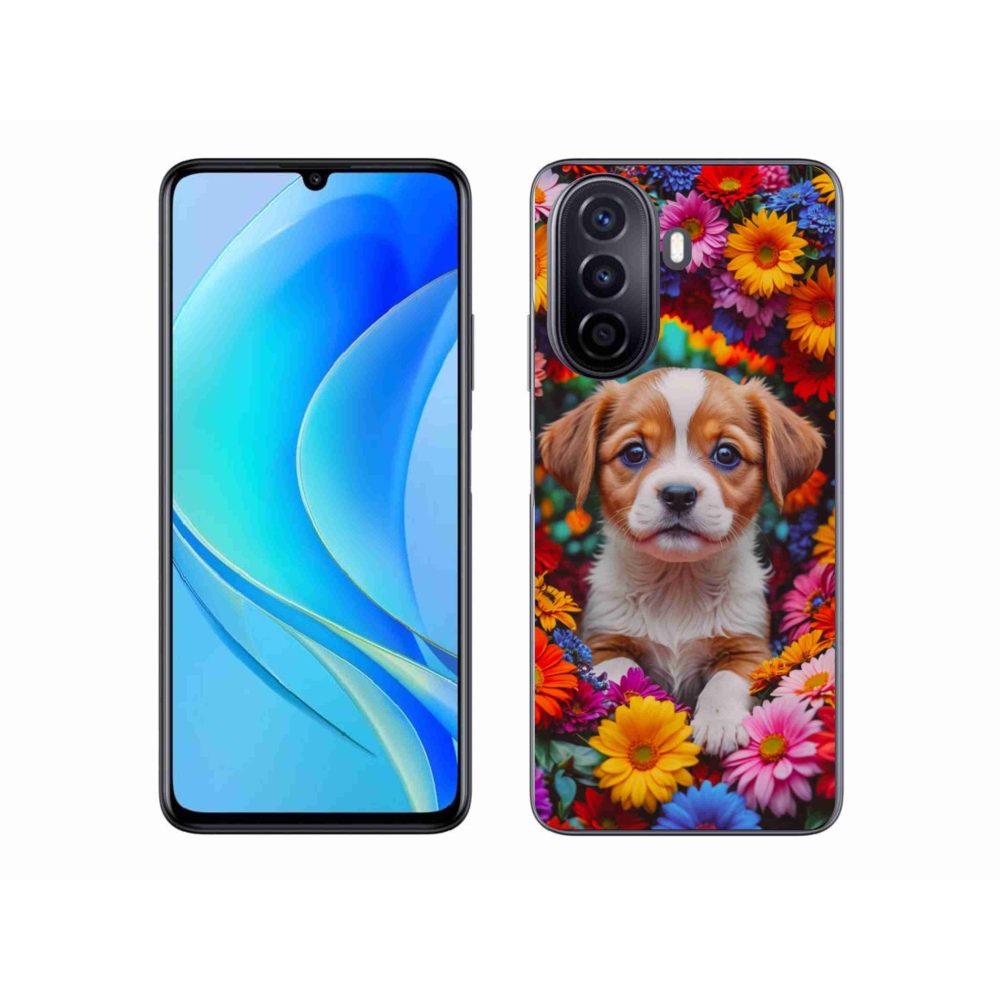 Gelový kryt mmCase na Huawei Nova Y70 - roztomilé štěně