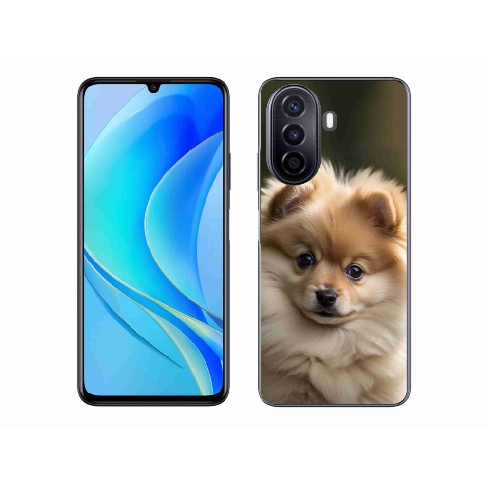 Gelový kryt mmCase na Huawei Nova Y70 - roztomilý pomeranian 2