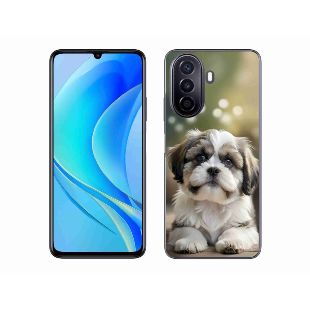 Gelový kryt mmCase na Huawei Nova Y70 - roztomilý shih-tzu