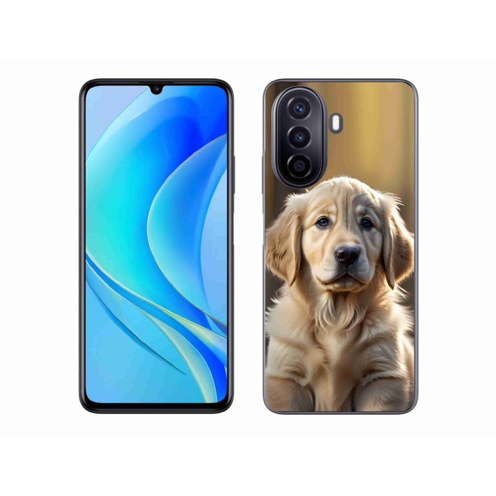 Gelový kryt mmCase na Huawei Nova Y70 - roztomilý zlatý retrívr