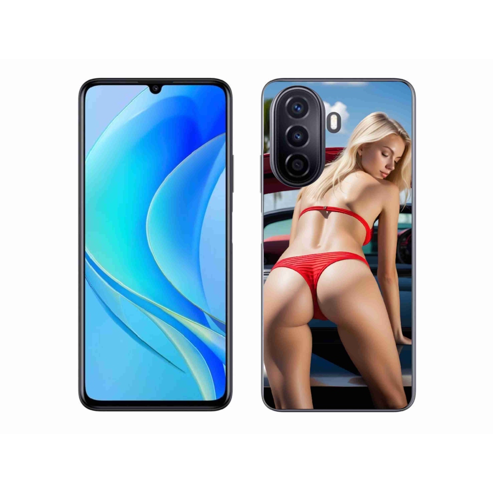 Gelový kryt mmCase na Huawei Nova Y70 - sexy žena 2