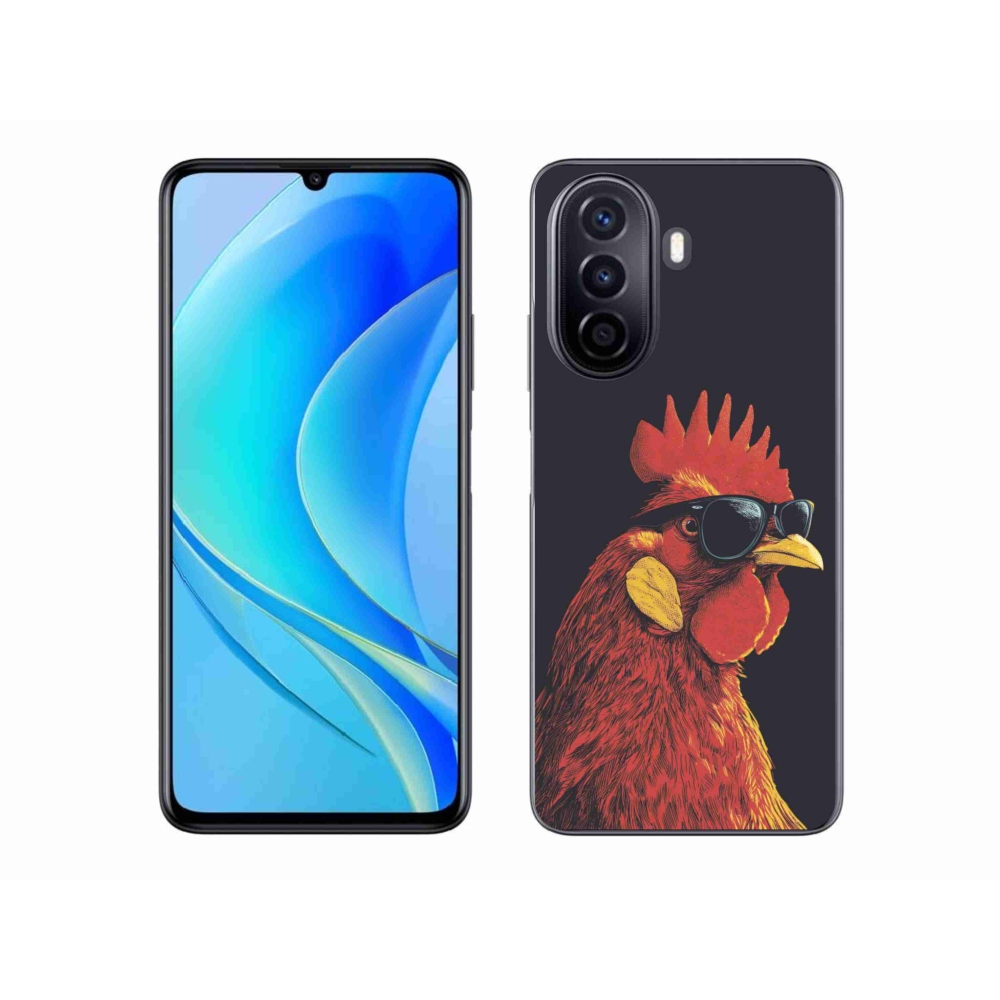 Gelový kryt mmCase na Huawei Nova Y70 - stylový kohout