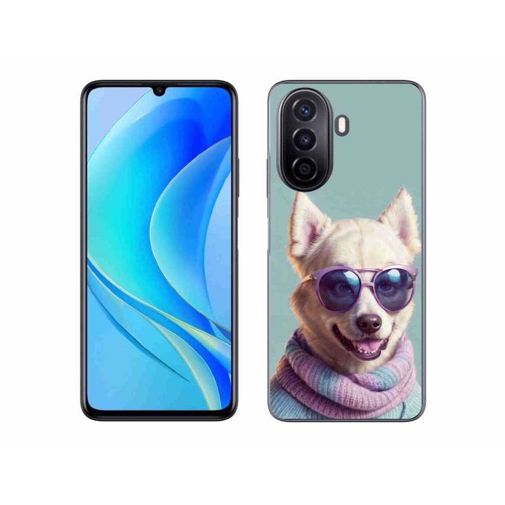 Gelový kryt mmCase na Huawei Nova Y70 - stylový německý špic