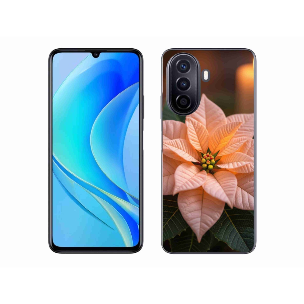 Gelový kryt mmCase na Huawei Nova Y70 - vánoční hvězda