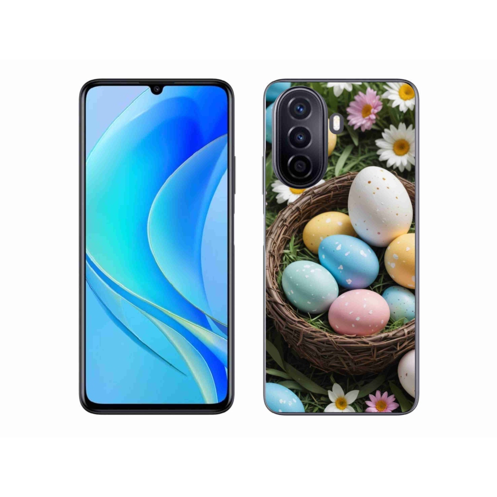 Gelový kryt mmCase na Huawei Nova Y70 - velikonoční vajíčka 2