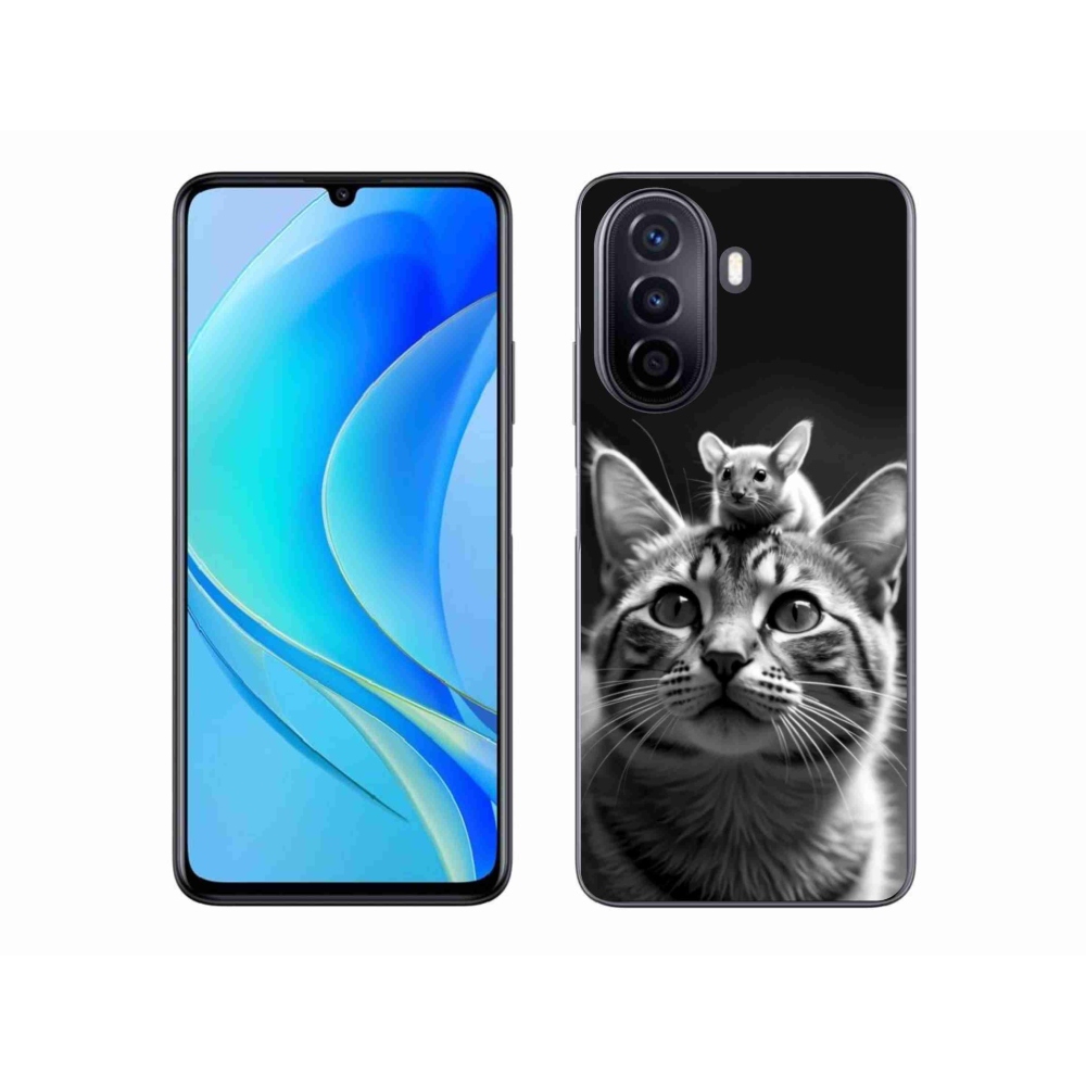 Gelový kryt mmCase na Huawei Nova Y70 - zvířecí přátelství 2