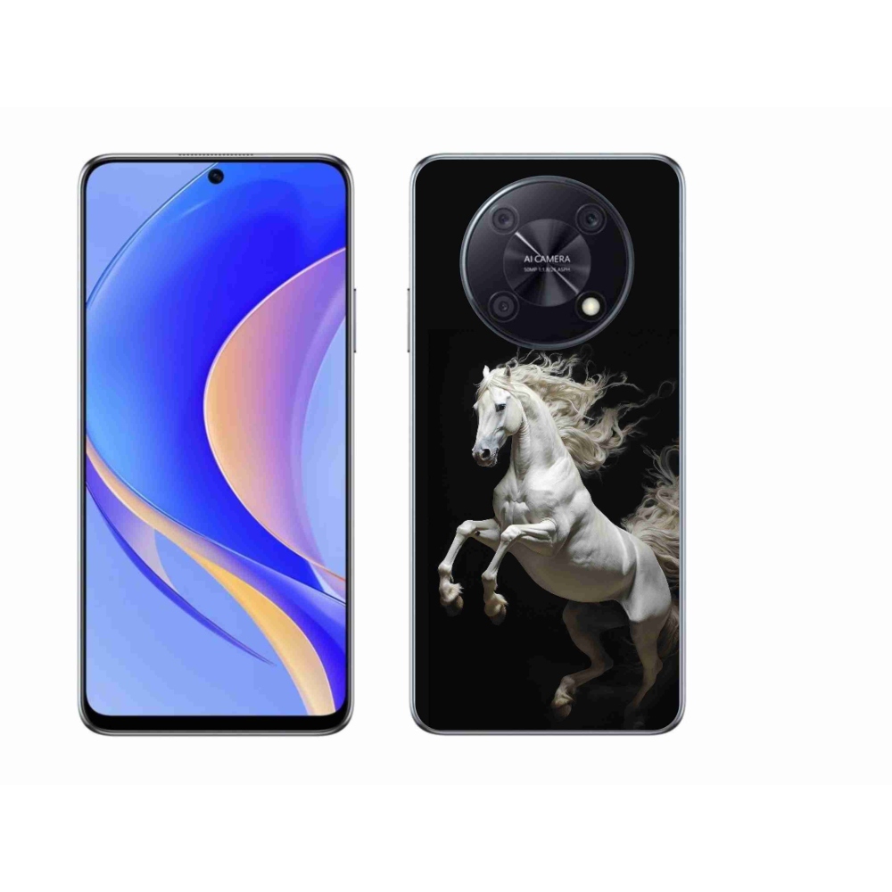Gelový kryt mmCase na Huawei Nova Y90 - bílý kůň 4