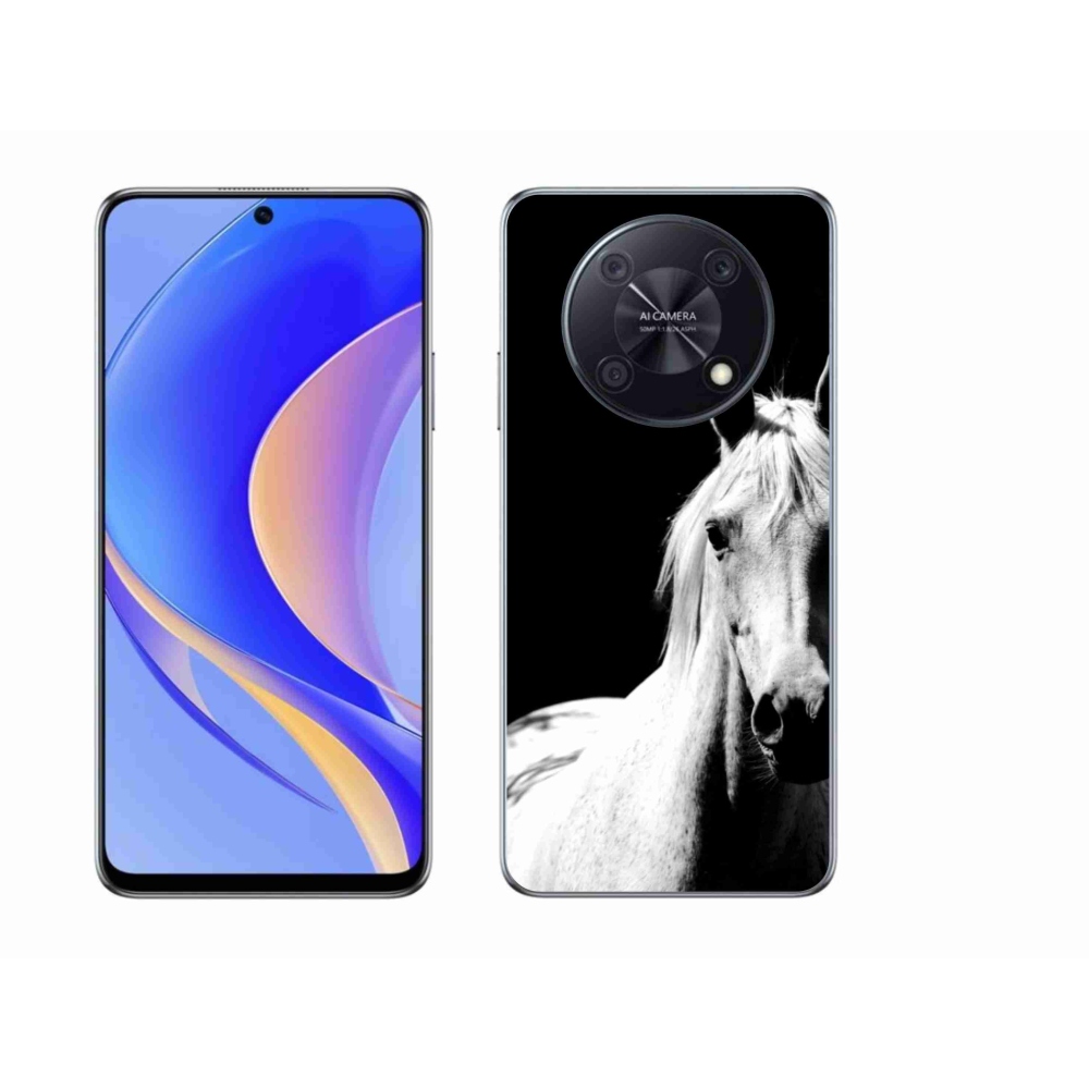 Gelový kryt mmCase na Huawei Nova Y90 - bílý kůň 5
