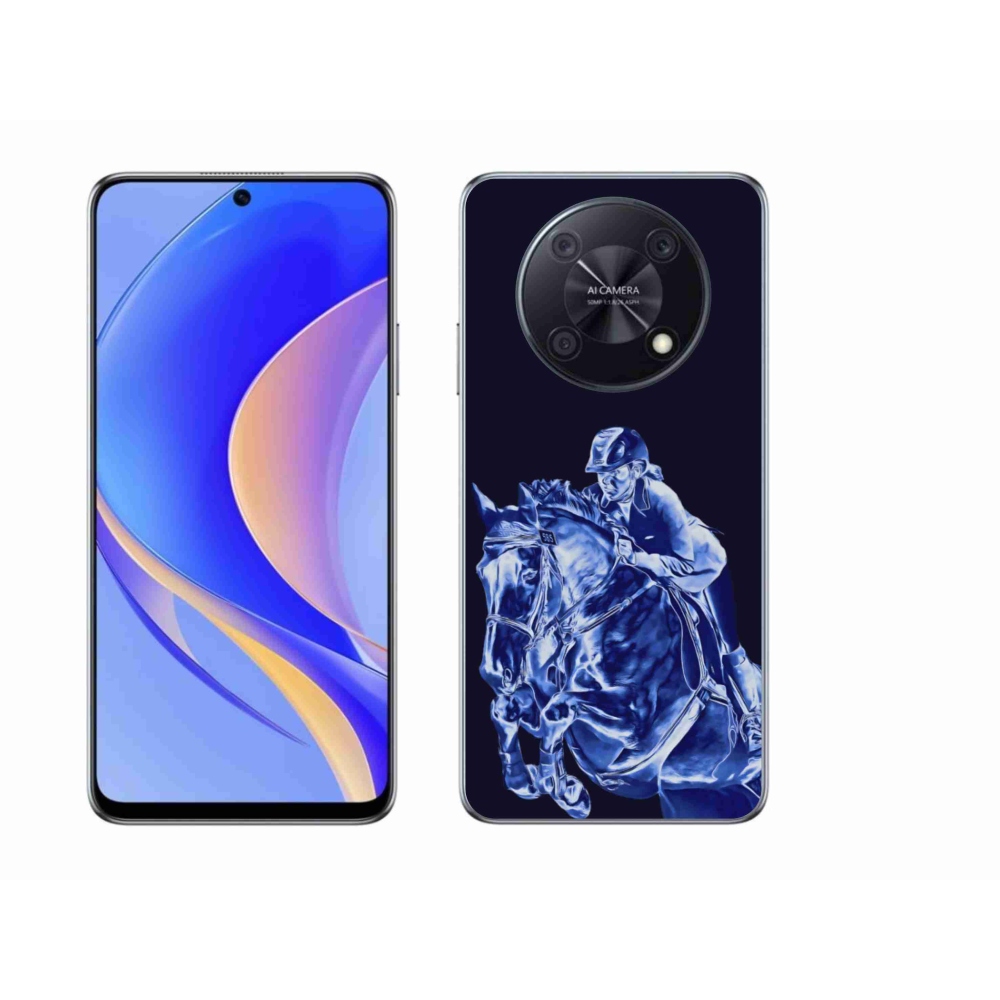 Gelový kryt mmCase na Huawei Nova Y90 - dostihový kůň