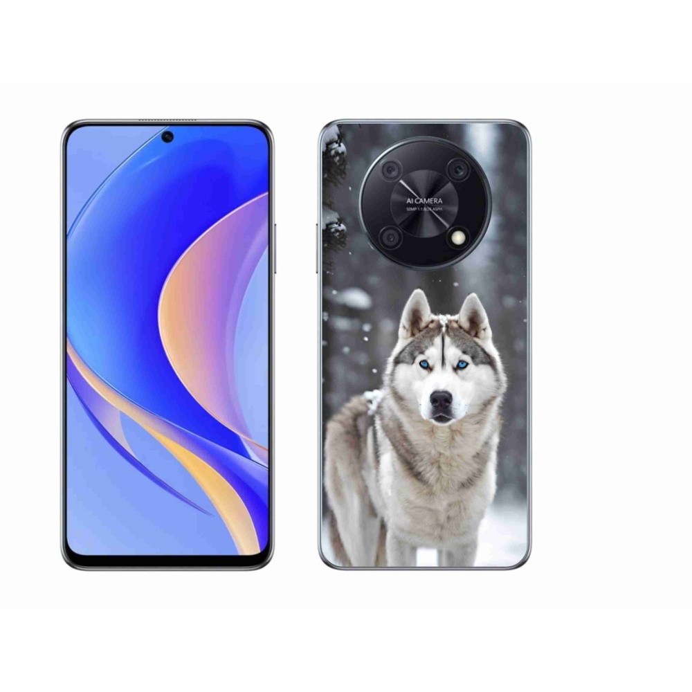 Gelový kryt mmCase na Huawei Nova Y90 - husky 2