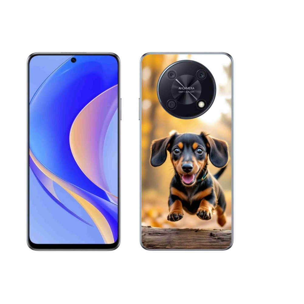 Gelový kryt mmCase na Huawei Nova Y90 - jezevčík 2