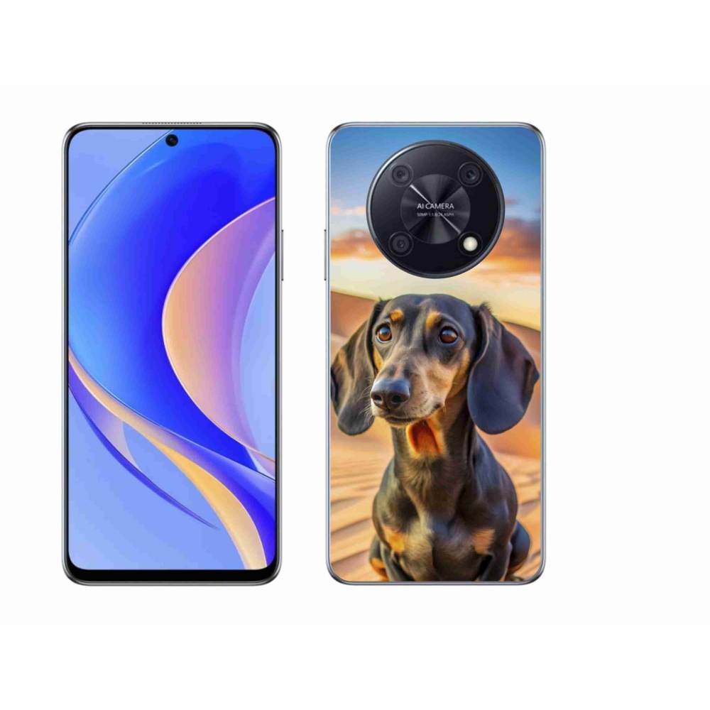 Gelový kryt mmCase na Huawei Nova Y90 - jezevčík 3 
