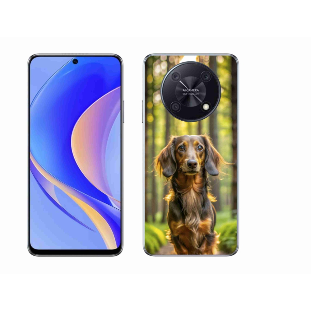 Gelový kryt mmCase na Huawei Nova Y90 - jezevčík 4