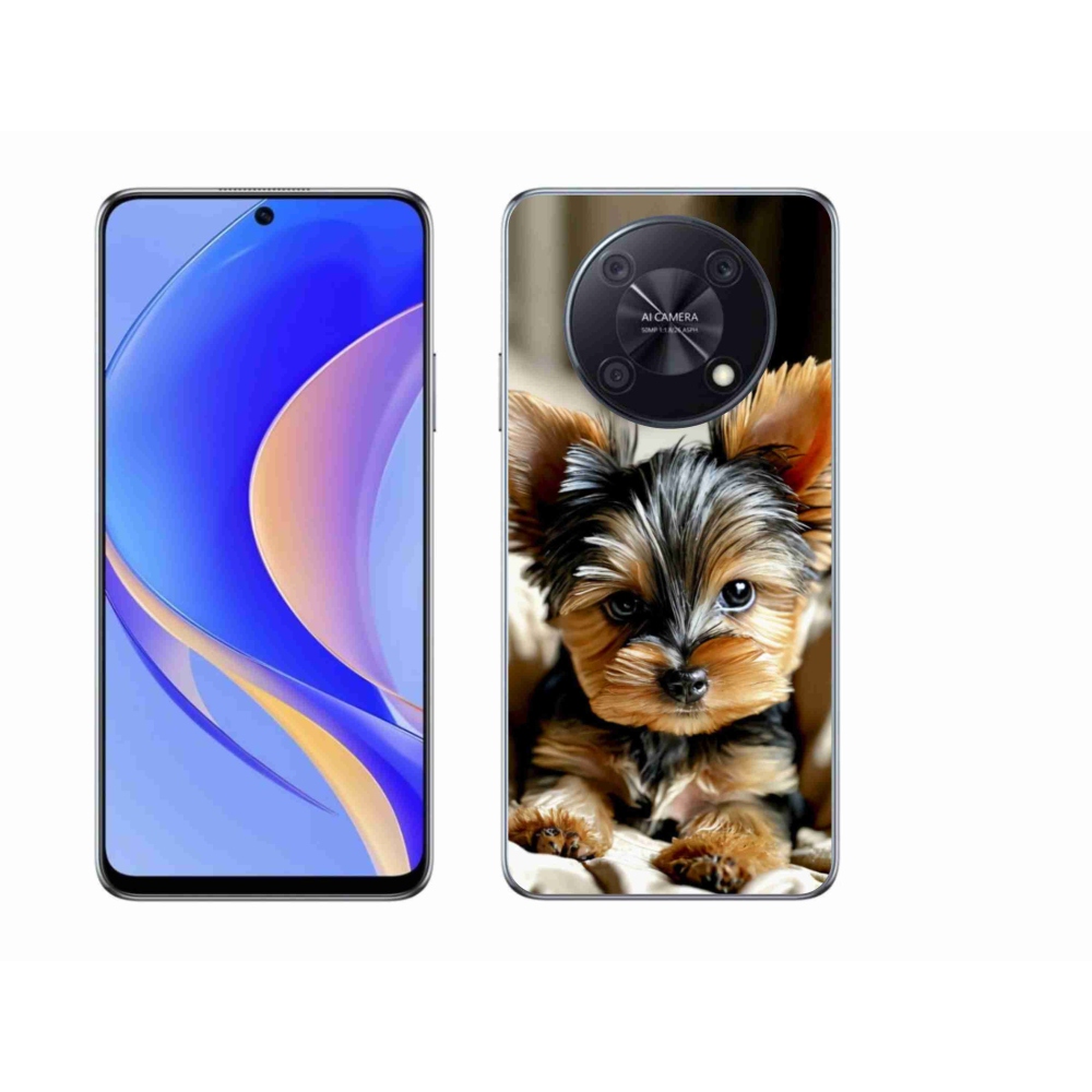 Gelový kryt mmCase na Huawei Nova Y90 - jorkšír 11
