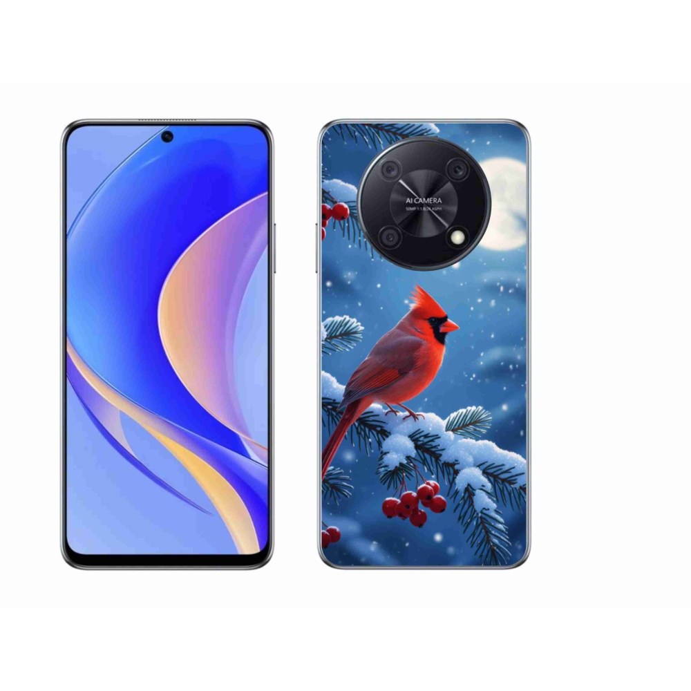 Gelový kryt mmCase na Huawei Nova Y90 - kardinál červený