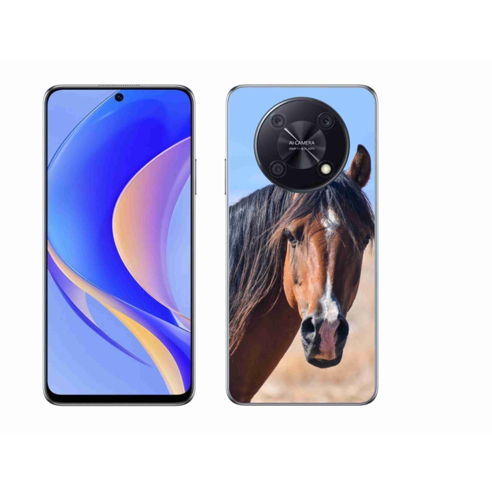 Gelový kryt mmCase na Huawei Nova Y90 - klidný kůň