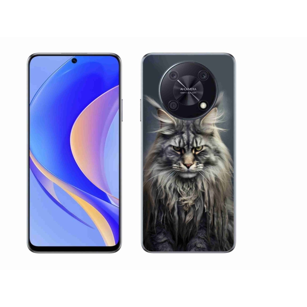 Gelový kryt mmCase na Huawei Nova Y90 - kočíčí pohled 4