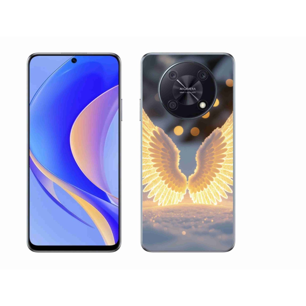 Gelový kryt mmCase na Huawei Nova Y90 - křídla