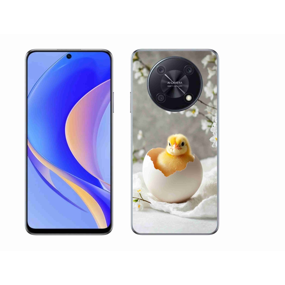 Gelový kryt mmCase na Huawei Nova Y90 - kuřátko