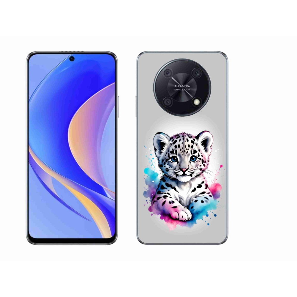 Gelový kryt mmCase na Huawei Nova Y90 - levhartí mládě
