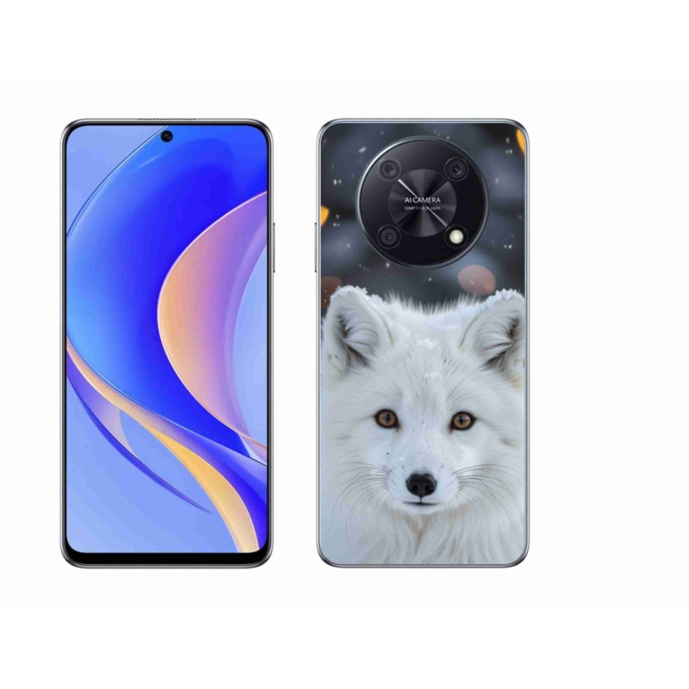 Gelový kryt mmCase na Huawei Nova Y90 - liška polární