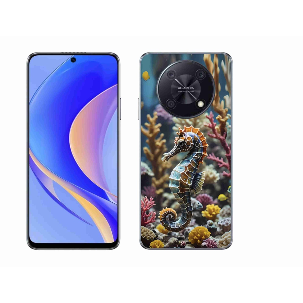 Gelový kryt mmCase na Huawei Nova Y90 - mořský koník 2