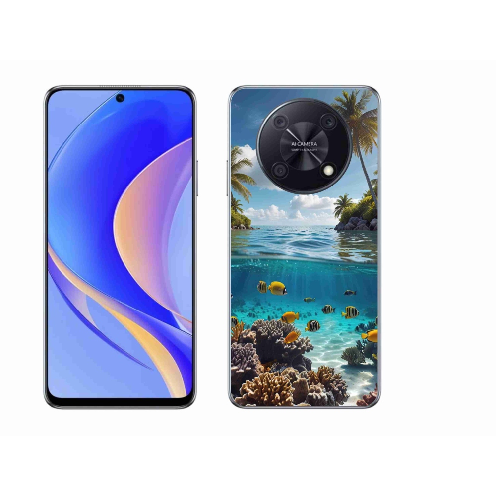 Gelový kryt mmCase na Huawei Nova Y90 - mořský svět 4