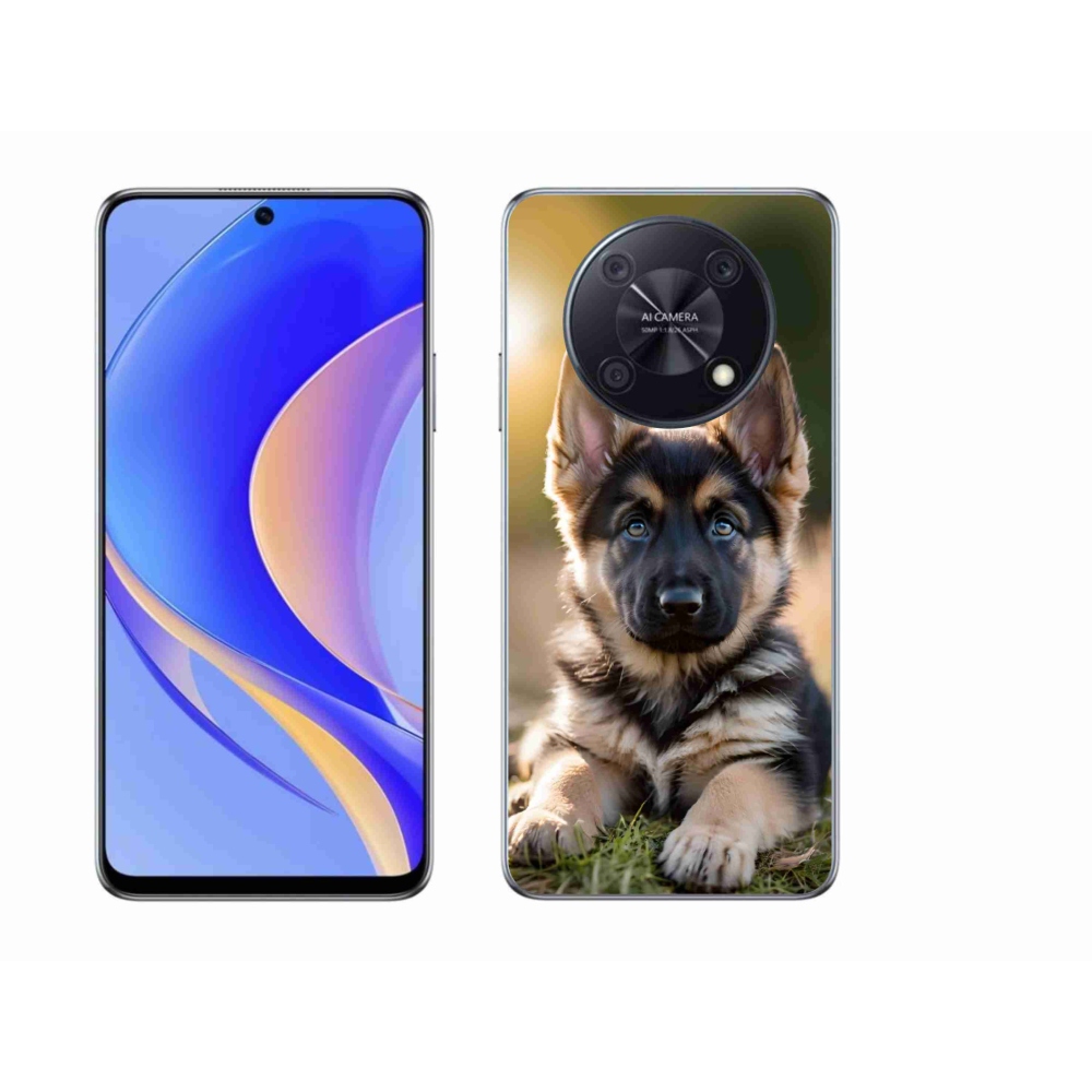 Gelový kryt mmCase na Huawei Nova Y90 - německý ovčák v přírodě