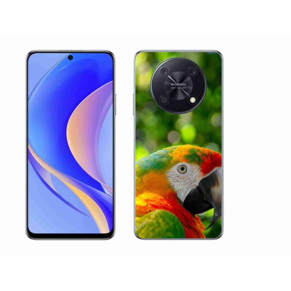 Gelový kryt mmCase na Huawei Nova Y90 - papoušek ara 3