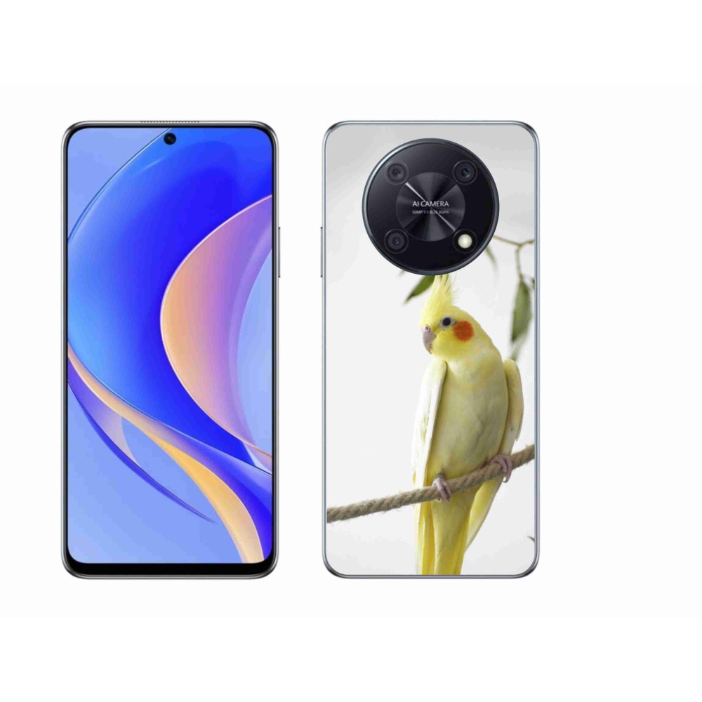 Gelový kryt mmCase na Huawei Nova Y90 - papoušek korela chocholatá