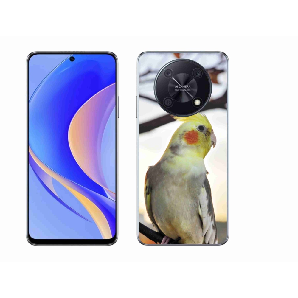 Gelový kryt mmCase na Huawei Nova Y90 - papoušek korela