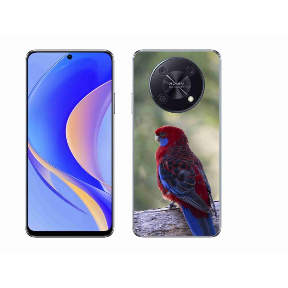 Gelový kryt mmCase na Huawei Nova Y90 - papoušek rosela