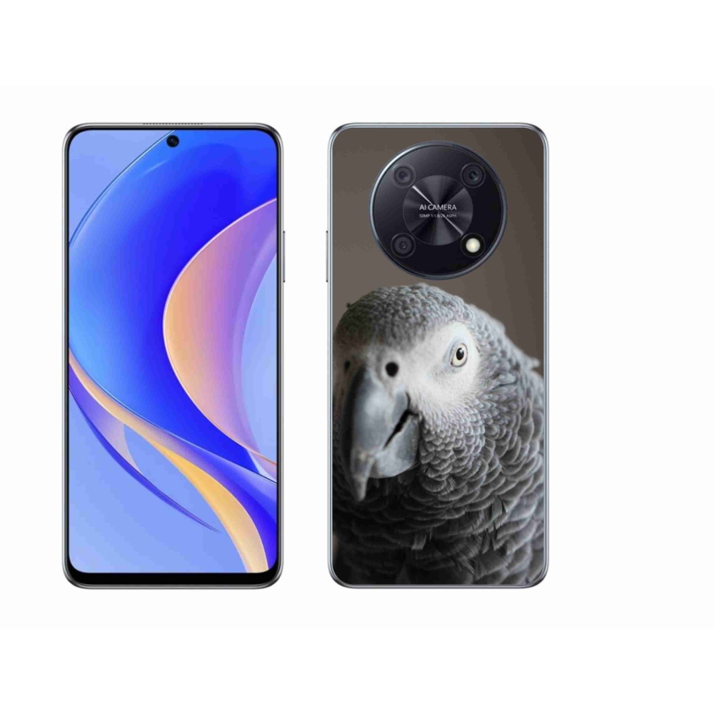 Gelový kryt mmCase na Huawei Nova Y90 - papoušek žako 2
