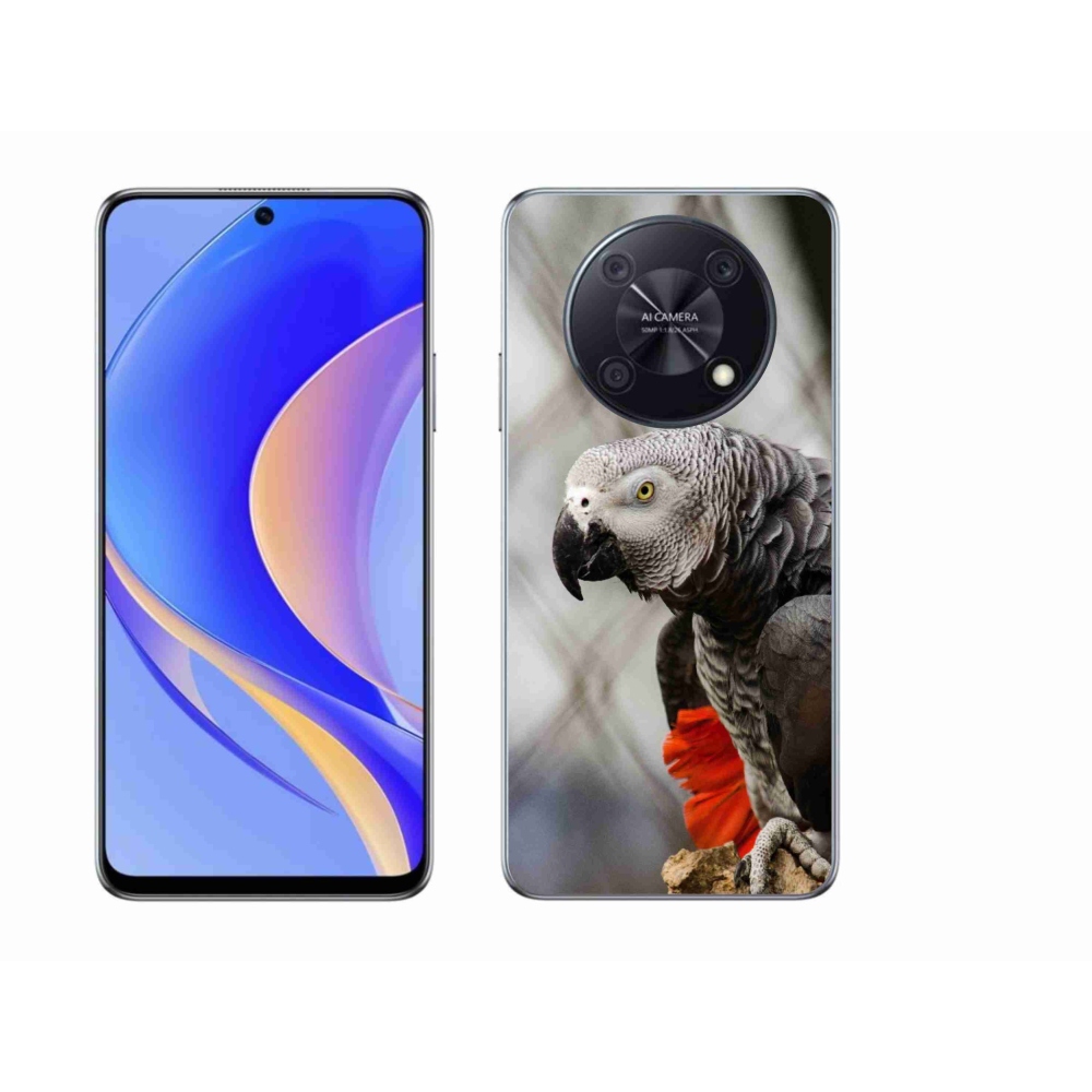 Gelový kryt mmCase na Huawei Nova Y90 - papoušek žako 3