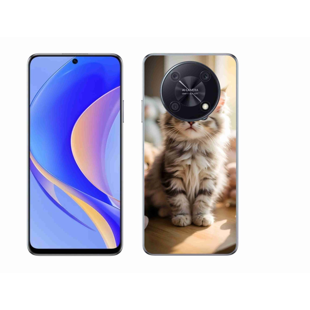 Gelový kryt mmCase na Huawei Nova Y90 - roztomilé kotě 10