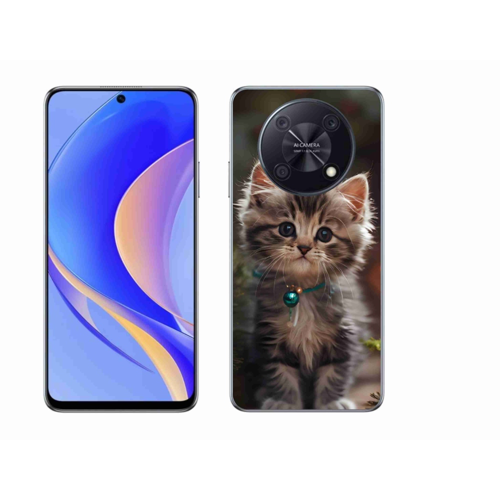 Gelový kryt mmCase na Huawei Nova Y90 - roztomilé kotě 11