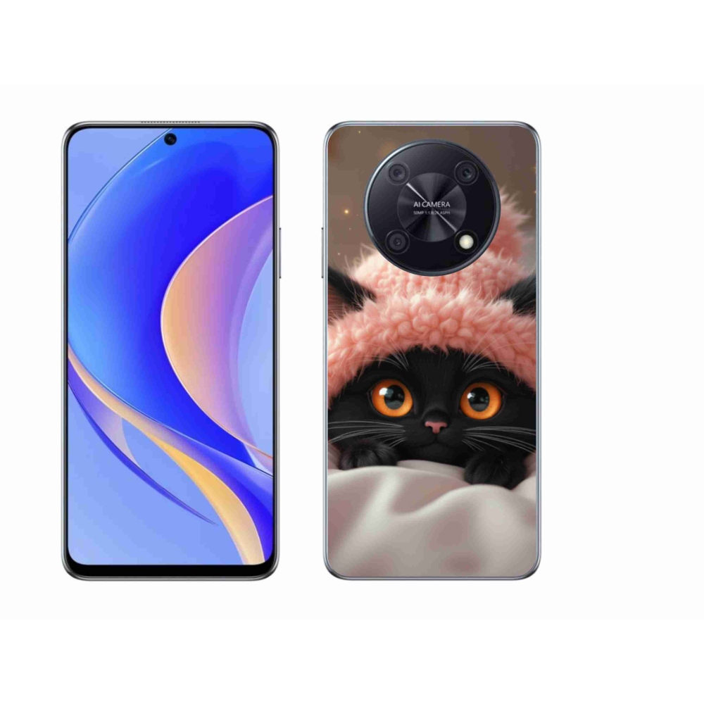 Gelový kryt mmCase na Huawei Nova Y90 - roztomilé kotě 7