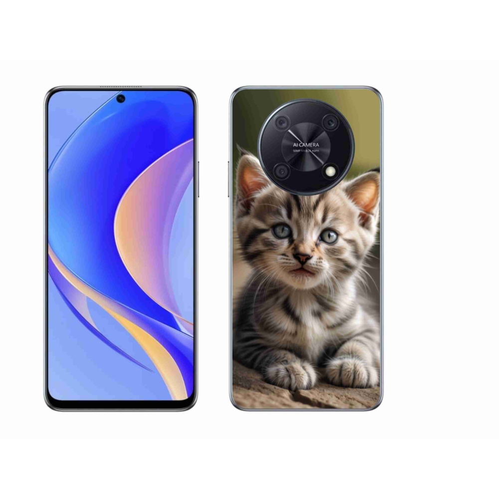 Gelový kryt mmCase na Huawei Nova Y90 - roztomilé kotě 9