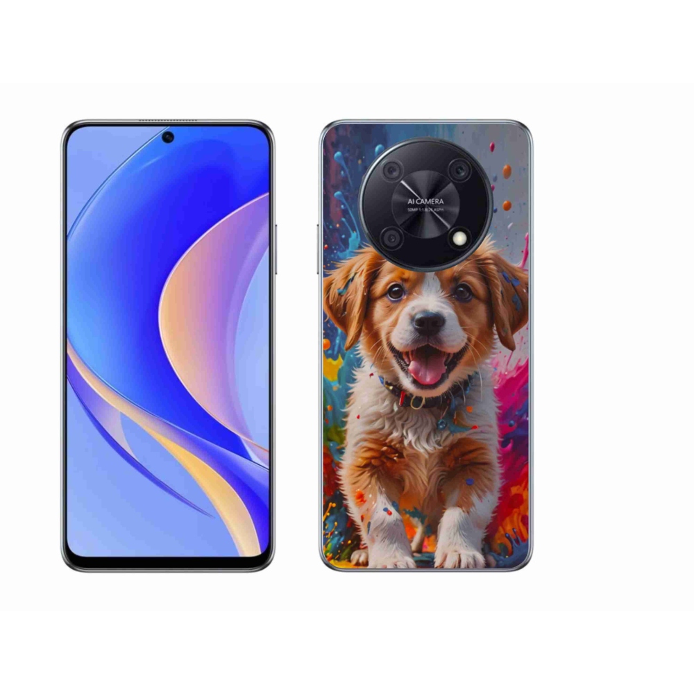 Gelový kryt mmCase na Huawei Nova Y90 - roztomilé štěně 3