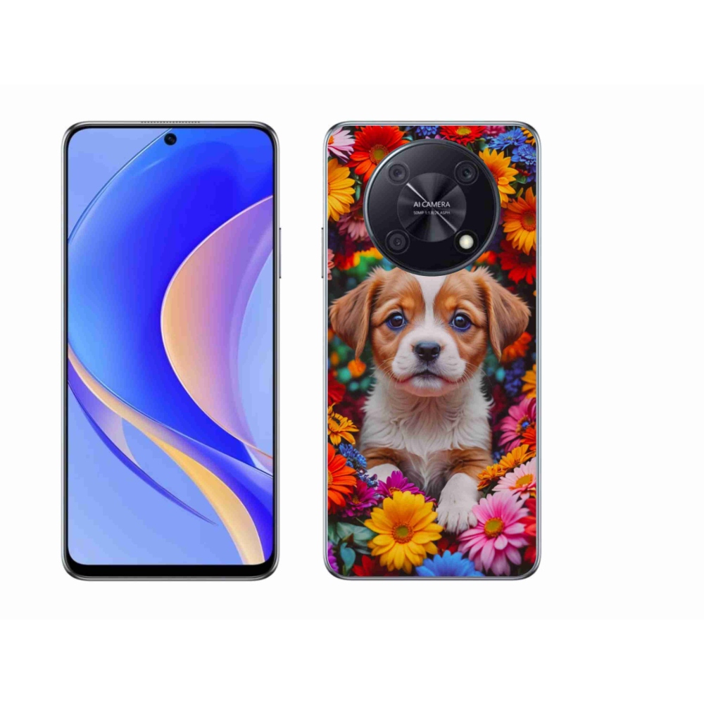 Gelový kryt mmCase na Huawei Nova Y90 - roztomilé štěně