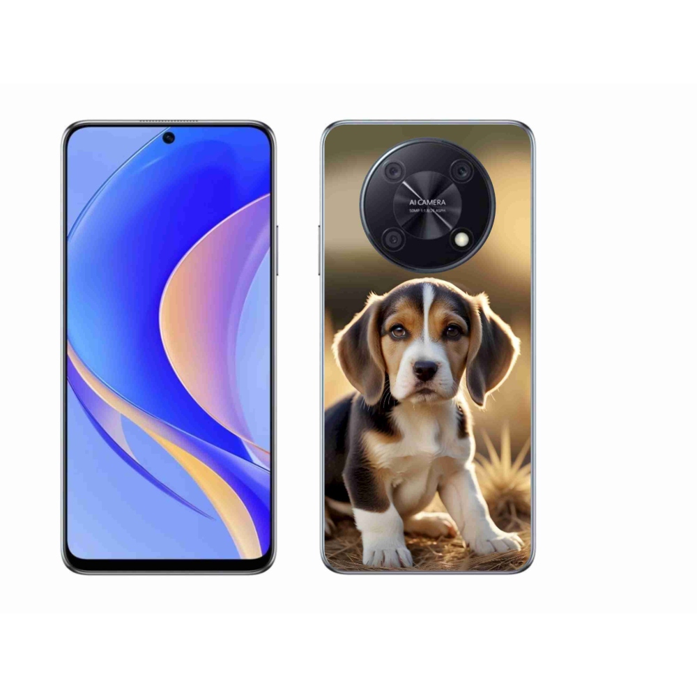 Gelový kryt mmCase na Huawei Nova Y90 - roztomilý bígl