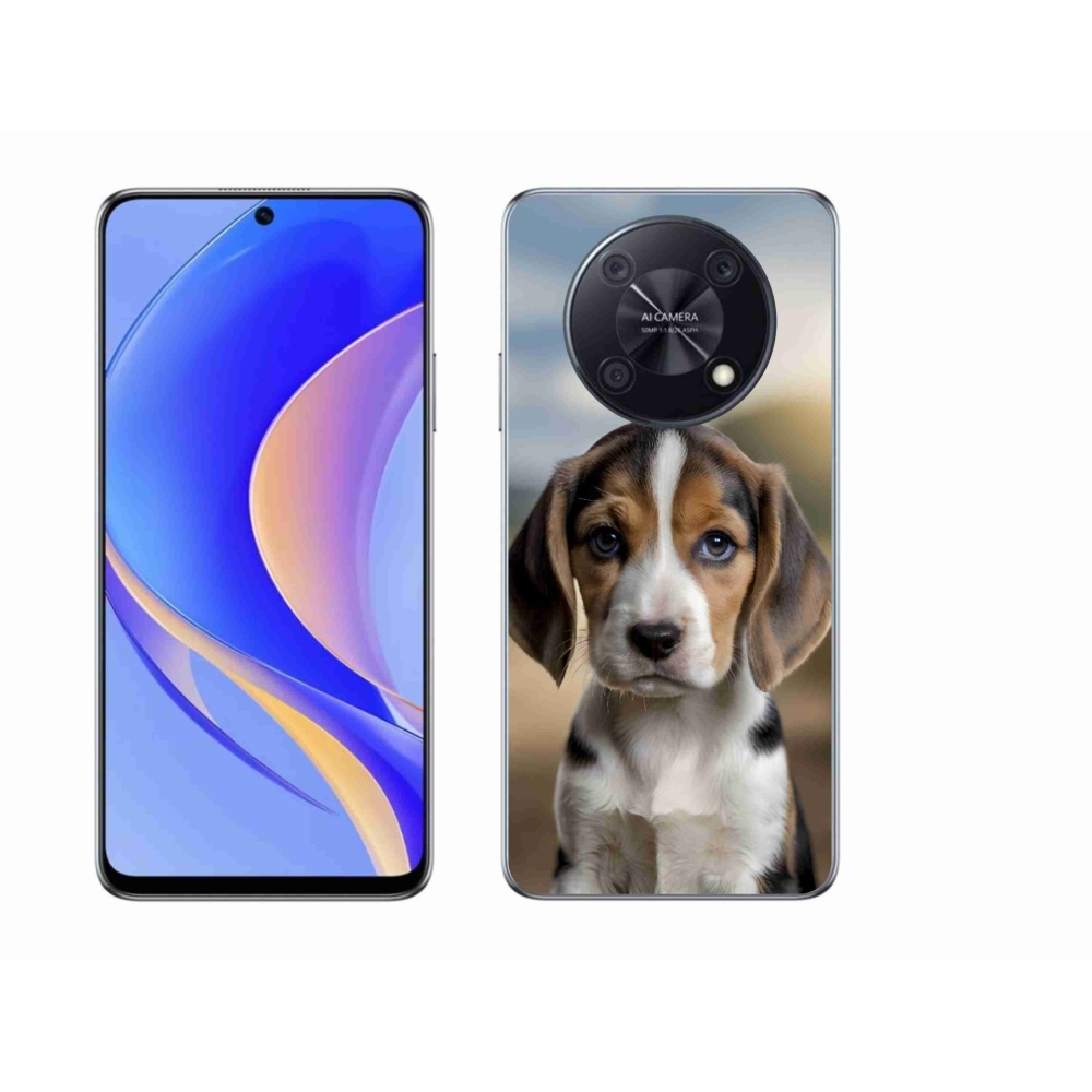 Gelový kryt mmCase na Huawei Nova Y90 - roztomilý bígl
