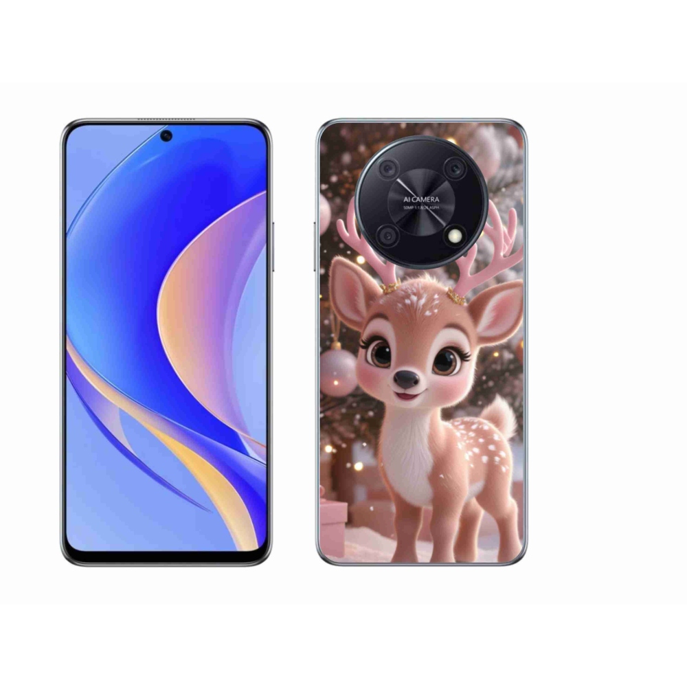 Gelový kryt mmCase na Huawei Nova Y90 - roztomilý sob