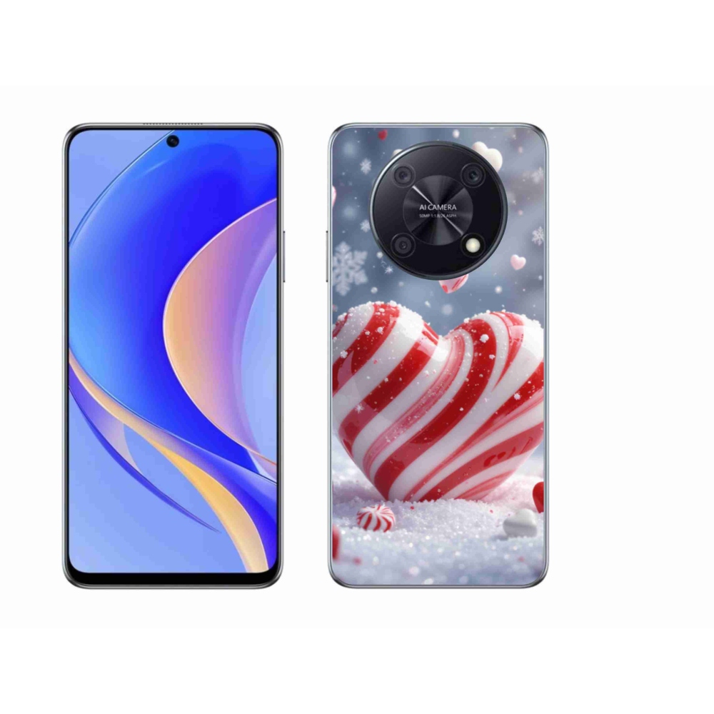 Gelový kryt mmCase na Huawei Nova Y90 - sladké srdce