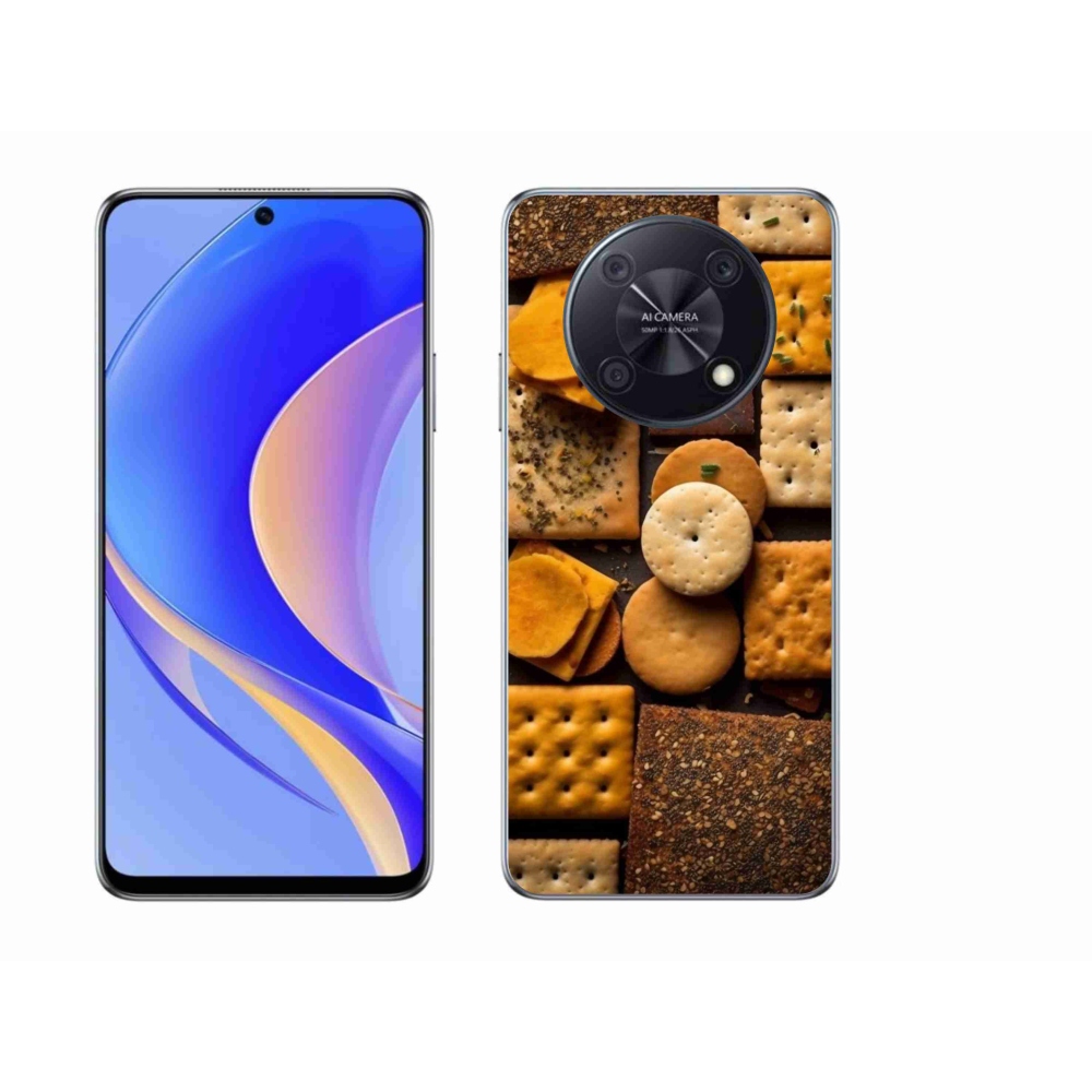 Gelový kryt mmCase na Huawei Nova Y90 - sušenky