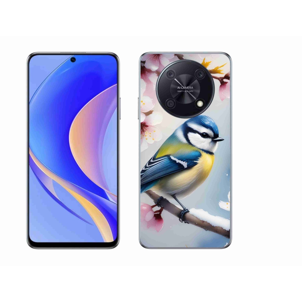 Gelový kryt mmCase na Huawei Nova Y90 - sýkorka