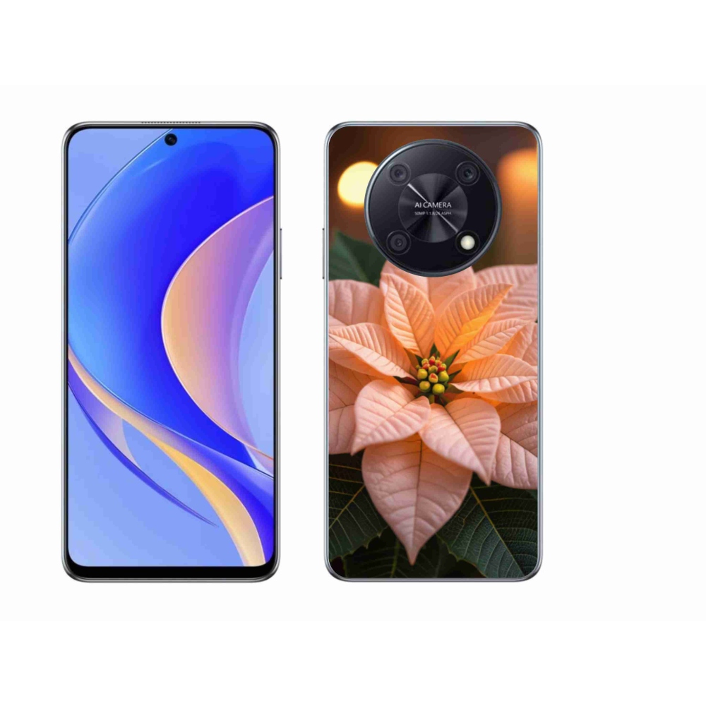 Gelový kryt mmCase na Huawei Nova Y90 - vánoční hvězda