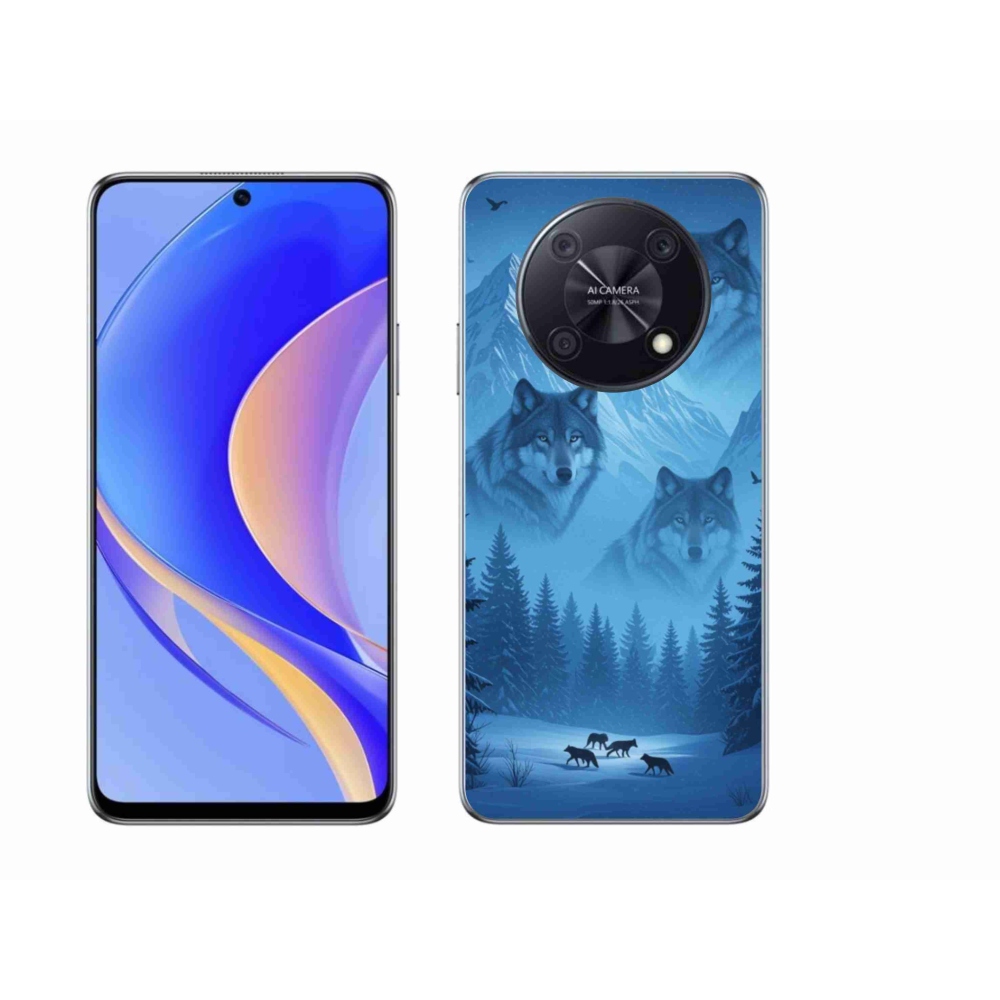 Gelový kryt mmCase na Huawei Nova Y90 - vlčí smečka