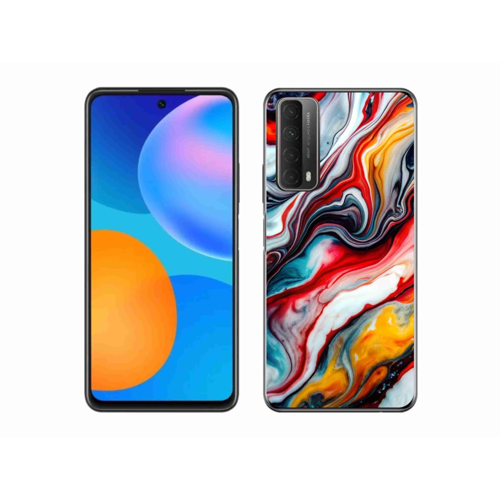Gelový kryt mmCase na Huawei P Smart (2021) - abstraktní motiv 35